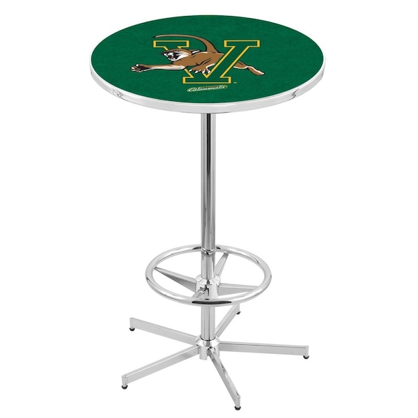 42" Chrome Vermont Pub Table